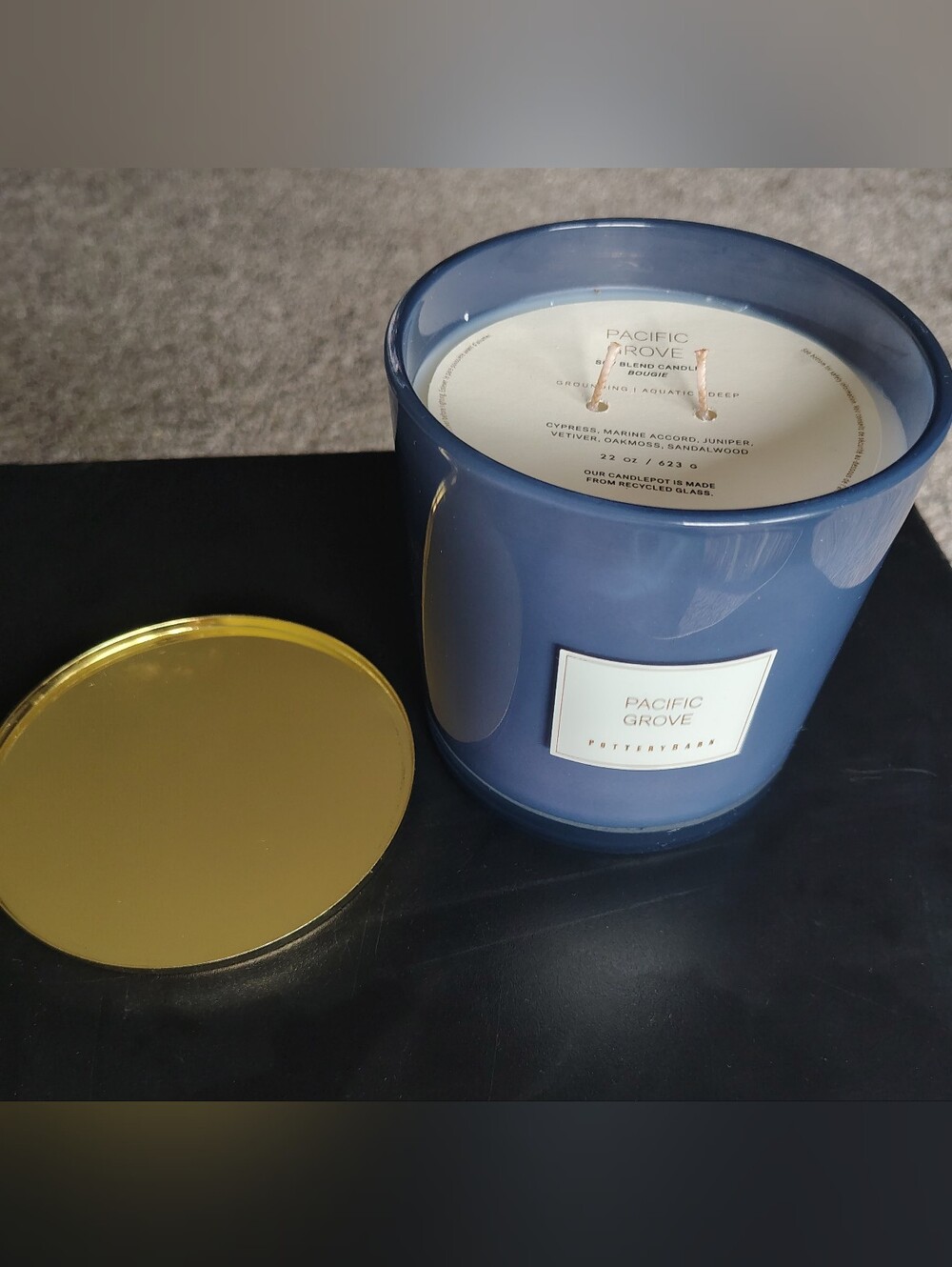 Pottery Barn Pacific Grove 22 oz Soy Blend Candle Non GMO Soy